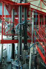 Large view of the pilot plant set-up ...